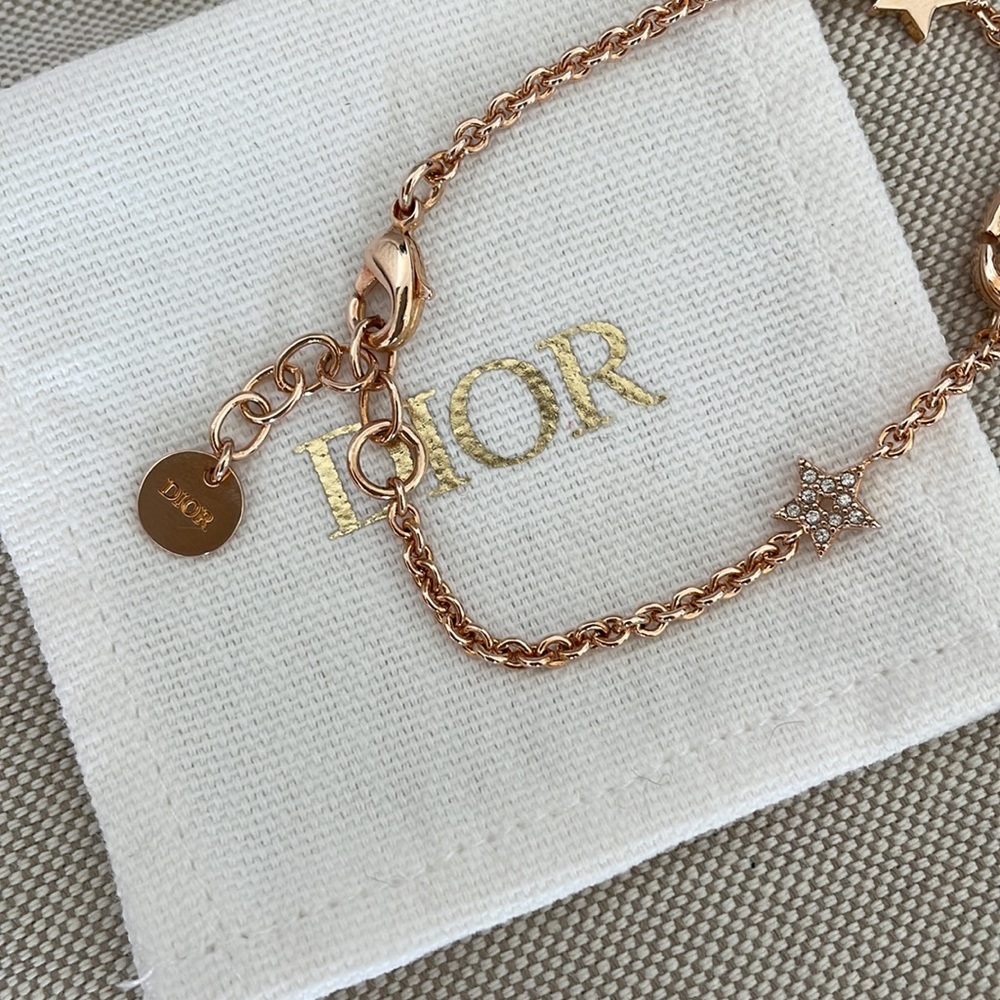 Dior rose gold star bracelet - Picture 3 of 5